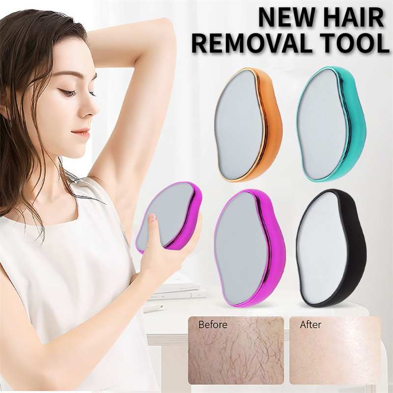 Crystal Hair Remover Eraser Stone - Magic Crystal Hair Remover Painless Exfoliation
