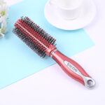 Professional Round Barrel Brush – Anti-Frizz & Volumizing Hair Styling Tool - Image 4