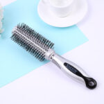 Professional Round Barrel Brush – Anti-Frizz & Volumizing Hair Styling Tool - Image 5