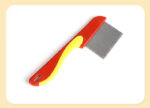 Plastic Handle Anti-Lice Comb – Stainless Steel Fine Teeth for Hair & Pet Care - Image 10