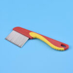 Plastic Handle Anti-Lice Comb – Stainless Steel Fine Teeth for Hair & Pet Care - Image 9