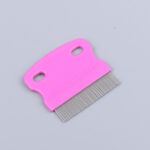 Plastic Handle Lice and Flea Comb – Stainless Steel Fine Tooth Hair & Pet Grooming Tool - Image 2