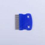 Plastic Handle Lice and Flea Comb – Stainless Steel Fine Tooth Hair & Pet Grooming Tool - Image 5