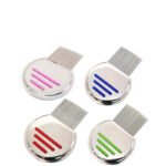 Stainless Steel Lice and Flea Comb – Fine Tooth Hair & Pet Grooming Tool - Image 3