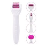DRS 6 in 1 Derma Roller Kit – Titanium Microneedle System for Face, Body & Hair Growth - Image 2