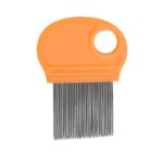 Stainless Steel Lice and Flea Comb – Compact Plastic Handle Grooming Tool - Image 4