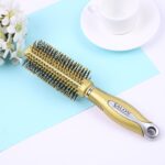 Professional Round Barrel Brush – Anti-Frizz & Volumizing Hair Styling Tool - Image 3