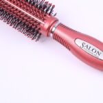 Professional Round Barrel Brush – Anti-Frizz & Volumizing Hair Styling Tool - Image 2