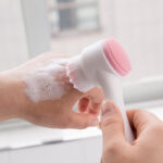 ouble-Sided Facial Cleansing Brush – Soft & Deep Cleaning - Image 2