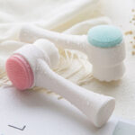 ouble-Sided Facial Cleansing Brush – Soft & Deep Cleaning - Image 3