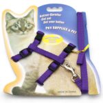 Cat Harness with Leash – Adjustable Nylon Strap Set for Safe Outdoor Walks - Image 4