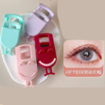 Cute Mini Eyelash Curler – Portable Smiley Design for Perfect Natural Lashes - Image 3