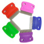 Plastic Handle Lice and Flea Comb – Stainless Steel Fine Tooth Hair & Pet Grooming Tool - Image 6