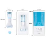 S2 Hydra Derma Stamp – 140 Micro Needles for Skin Rejuvenation & Collagen Boost - Image 4