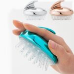 Luxury Plastic Scalp Massage Brush – Soft Shampoo Brush for Deep Cleaning & Relaxation