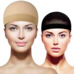 Deluxe Wig Cap (2 Pcs Set) – Stretchable Nylon Hair Net for Natural Look & Secure Wig Fit