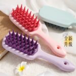 Silicone Scalp Massage Brush – Soft Shampoo Brush for Deep Cleansing