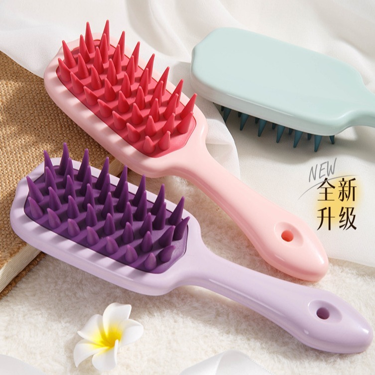 Main Silicone Scalp Massage Brush – Soft Shampoo Brush for Deep Cleansing - Image 1