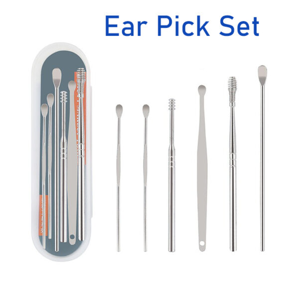 Stainless Steel Ear Pick Set – Professional Ear Cleaning Tool