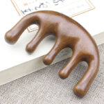 Natural Sandalwood Wooden Scalp Massage Comb for Hair & Head Relaxation - Image 7