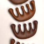 Natural Sandalwood Wooden Scalp Massage Comb for Hair & Head Relaxation - Image 9