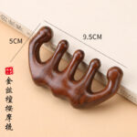 Natural Sandalwood Wooden Scalp Massage Comb for Head Relaxation & Daily Care - Image 7