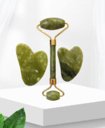 Jade Facial Roller & Gua Sha Set – Natural Stone Face Massager for Firming, Lifting & Relaxing Skin - Image 12