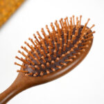 Oval Sandal Wooden Hair Brush – Handcrafted Sandalwood Brush with Soft Rounded Bristles for All Hair Types - Image 11