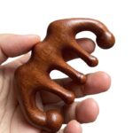 Natural Sandalwood Wooden Scalp Massage Comb for Head Relaxation & Daily Care - Image 6