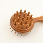 2-in-1 Sandalwood Wooden Hair Brush & Scalp Massager - Image 8