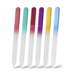 Gradient Glass Nail File – Professional Crystal Nail Shiner for Smooth and Polished Nails