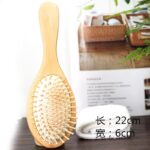Oval Bamboo Hair Brush for Smooth Detangling & Scalp Relaxation - Image 7