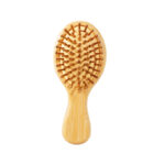 Mini Bamboo Hair Brush for Scalp Massage & Hair Care - Image 8