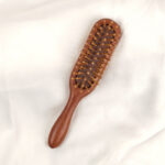Sandal Long Hair Brush – Natural Wooden Detangling & Massage Comb - Image 8