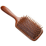 Sandalwood Wooden Paddle Hair Brush – Natural Detangling & Scalp Massage Comb - Image 8
