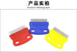 Plastic Handle Lice and Flea Comb – Stainless Steel Fine Tooth Hair & Pet Grooming Tool - Image 9