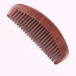 Sandalwood Wooden Moon Shape Hair Comb
