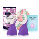 2pcs/set Viva Cup Menstrual Cup