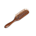 Sandal Long Hair Brush – Natural Wooden Detangling & Massage Comb - Image 6