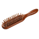 Sandal Long Hair Brush – Natural Wooden Detangling & Massage Comb - Image 7