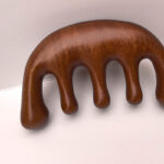 Natural Sandalwood Wooden Scalp Massage Comb for Hair & Head Relaxation - Image 5
