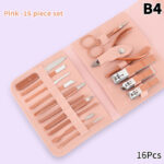 Complete Nail Care Kit – 16 in 1 Stainless Steel Manicure Pedicure Grooming Set for Home & Travel - Image 7