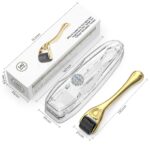 Golden DRS Derma Roller 540 Titanium Needles – Premium Microneedle Skin & Hair Therapy Tool - Image 9