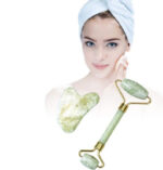 Jade Facial Roller & Gua Sha Set – Natural Stone Face Massager for Firming, Lifting & Relaxing Skin - Image 9