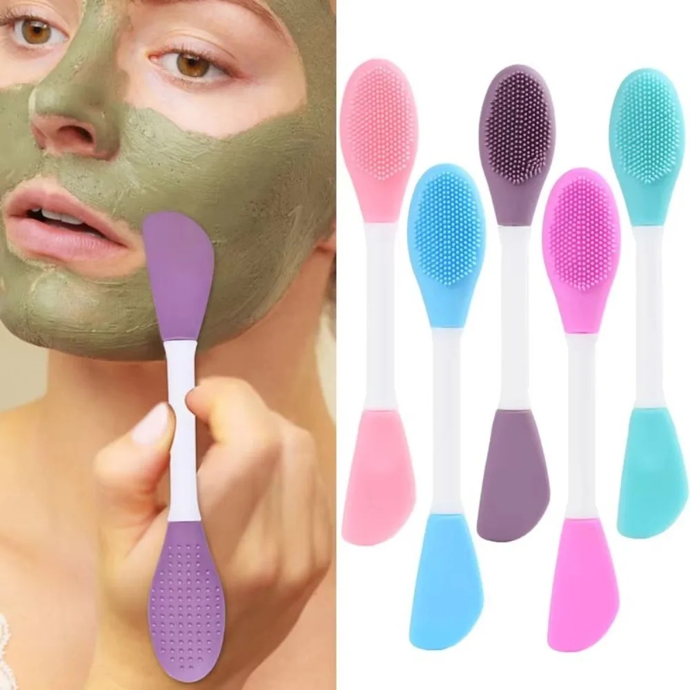main-image-3 2 in 1 Face Mask Brush – Silicone Applicator & Cleaning Brush - Image 1