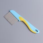 Plastic Handle Anti-Lice Comb – Stainless Steel Fine Teeth for Hair & Pet Care - Image 11