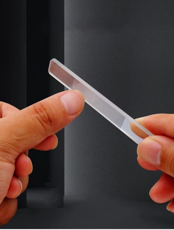 Professional Glass Nail File – Crystal Nail Shaping & Smoothing Tool for Salon & Home Use
