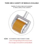 ZGTS Derma Roller 192 Titanium Micro Needles – Skin Rejuvenation & Hair Growth Therapy Tool - Image 4