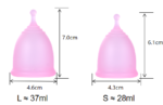 Reusable Menstrual Cup – Small & Large Size Options - Image 2