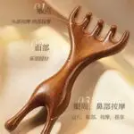 Five-Claw Meridian Massage | Dual-Ended Wooden Scalp & Body Massage Comb - Image 4